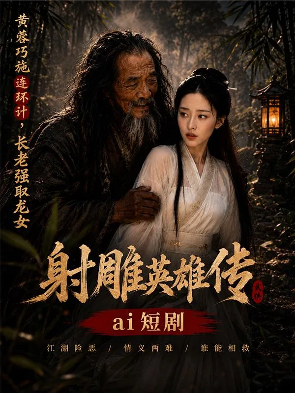 龍女奇遇記 龍女凡人相遇 ai短剧 龙女情欲故事 奇遇缠绵 海报