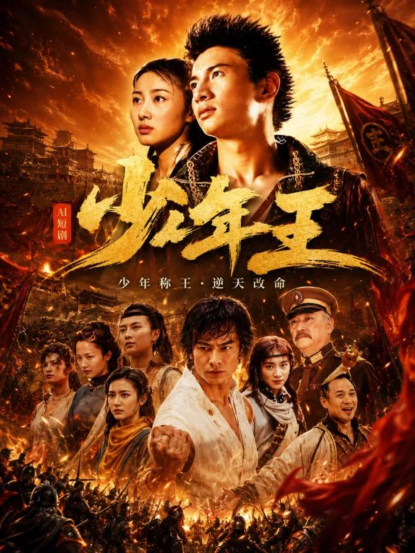 少年王 少年成长中与宫女肢体纠缠情欲初醒 宫廷暧昧戏码 ai短剧 ai成人 古风少年隐秘激情故事让人心痒难耐 海报